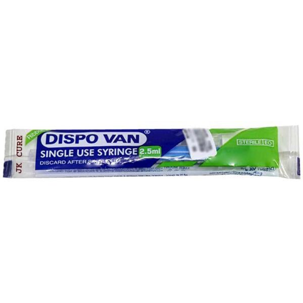 DISPOVAN 2.5ML SYRINGE WITH NEEDLE