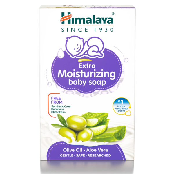 HIMALAYA EXTRA MOISTURIZINGM BABY SOAP 75GM
