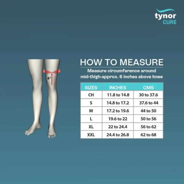 TYNOR CURE KNEE IMMOBILISER - Image 2