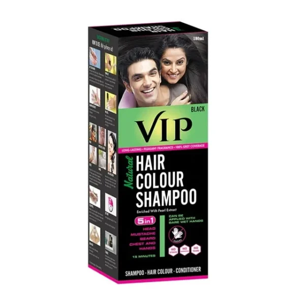 VIP HAIR COLOUR SHAMPOO |180ML