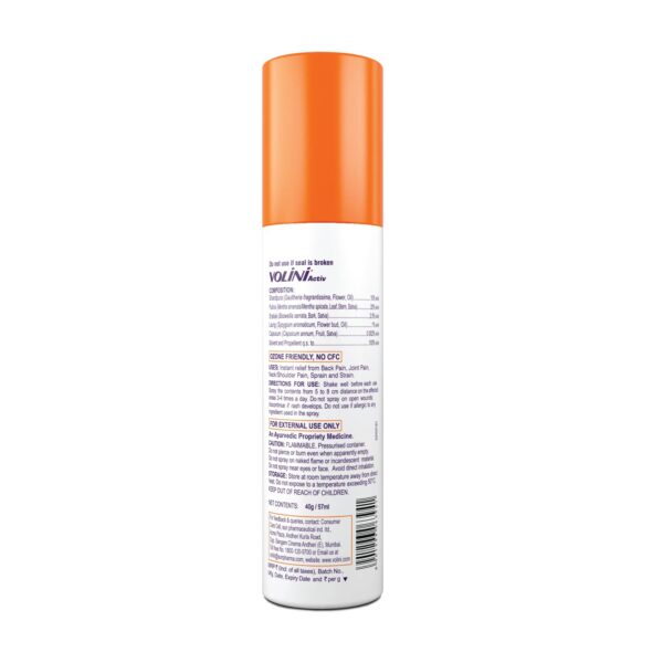 VOLINI PAIN RELIEF SPRAY 40ML - Image 3