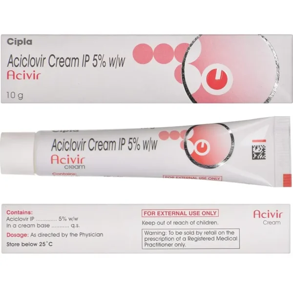 ACIVIR CREAM 10MG