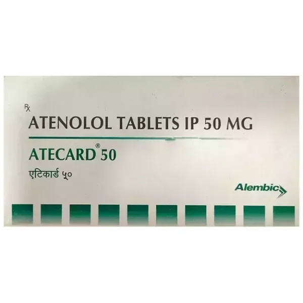 ATECARD 50MG TABLET