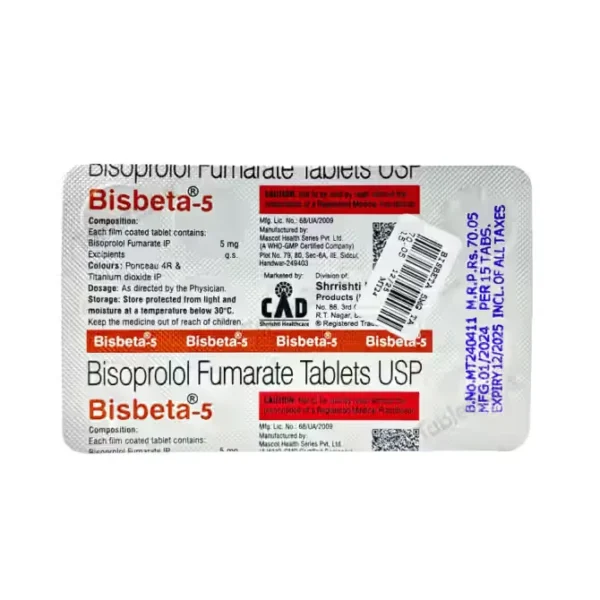 BISBETA 5MG