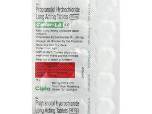 CIPLAR LA 40 TABLET