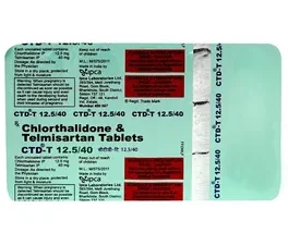 CTD T 12.5/40 MG TABLET