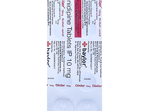 CILNILOR 10MG TABLET