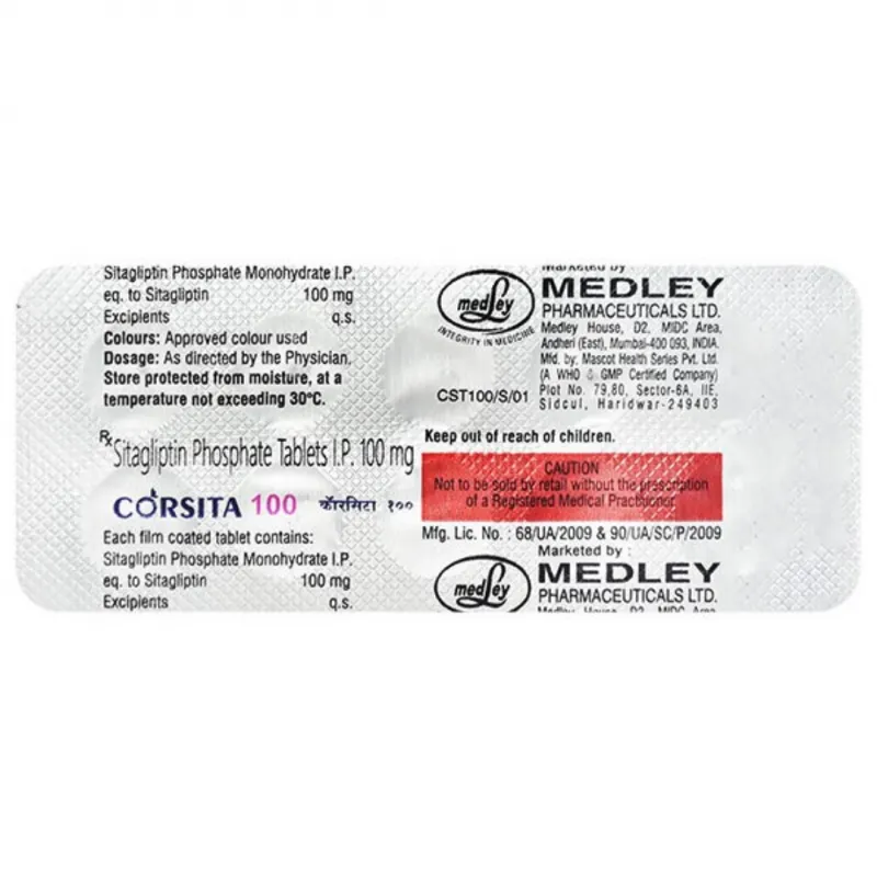 CORSITA 100MG TABLET