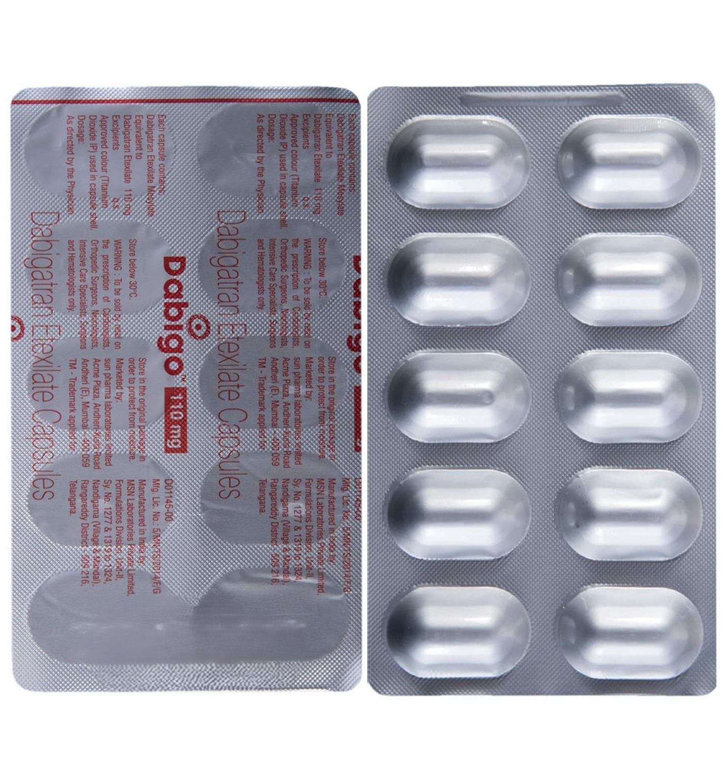 DABIGO 110MG CAPSULE