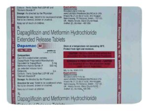 DAPAMAC M 5/500MG TABLET