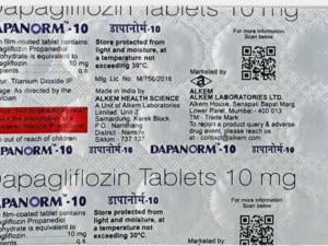 DAPANORM 10MG TABLET