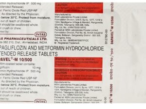 DAPAVEL M 10/500MG TABLET