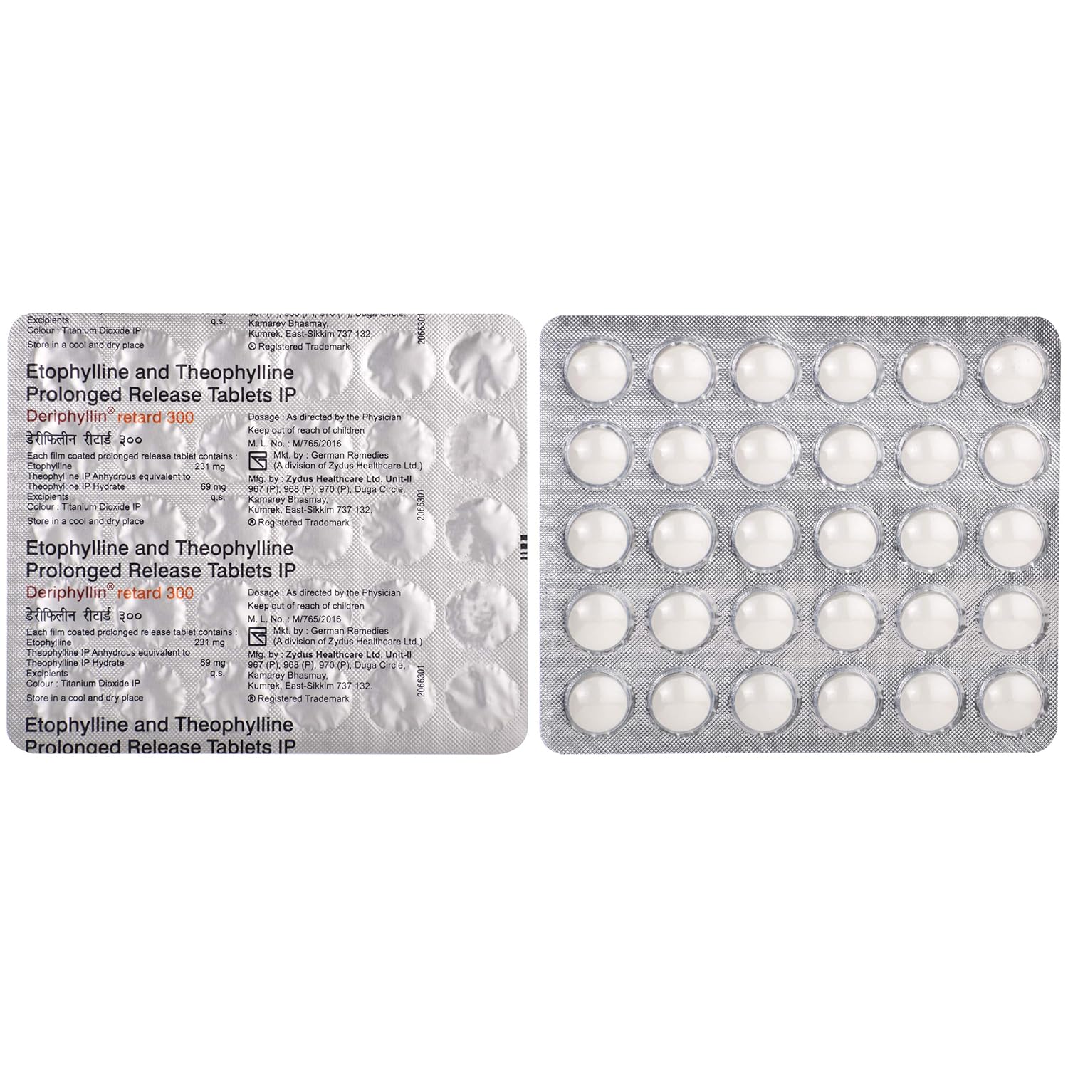 DERIPHYLLIN RETARD 300MG
