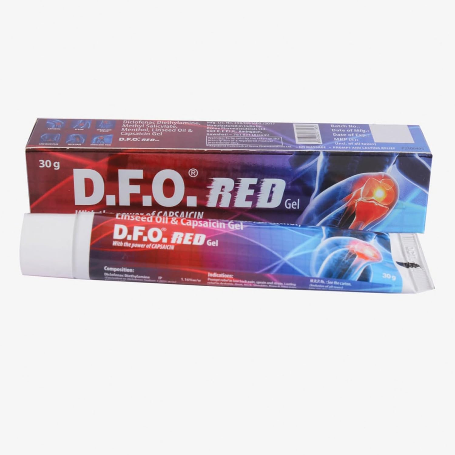 DFO RED GEL 30GM