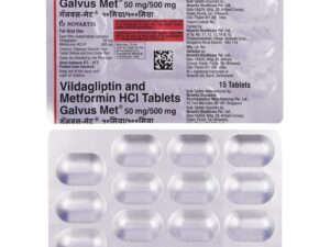 GALVUS MET 50/500MG TABLET