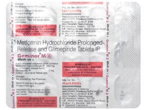 GEMINOR M 2MG TABLET