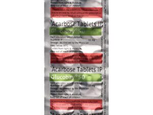 GLUCOBAY 50MG TABLET