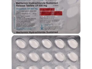 GLUCONORM SR 500MG TABLET