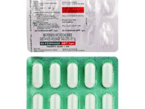 GLYCIPHAGE SR 1GM TABLET