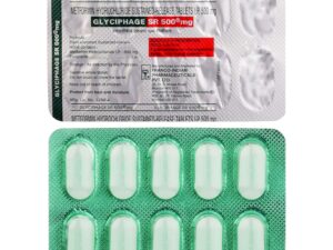 GLYCIPHAGE SR 500MG TABLET
