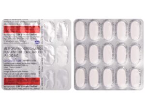 GLYCOMET 1GM SR TABLET