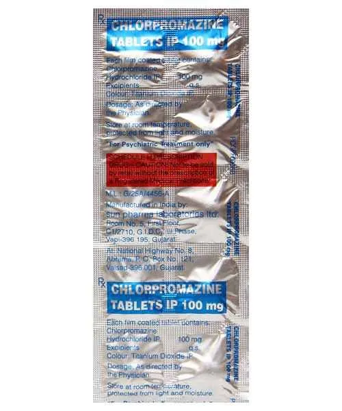 CHLORPROMAZINE 100MG