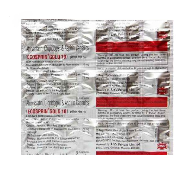 ECOSPRIN GOLD 10MG CAPSULE