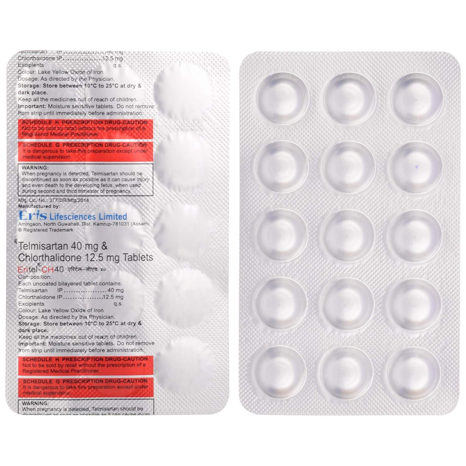 ERITEL CH 40MG TABLET