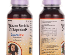 DOLOPAR 250MG SUSPENSION